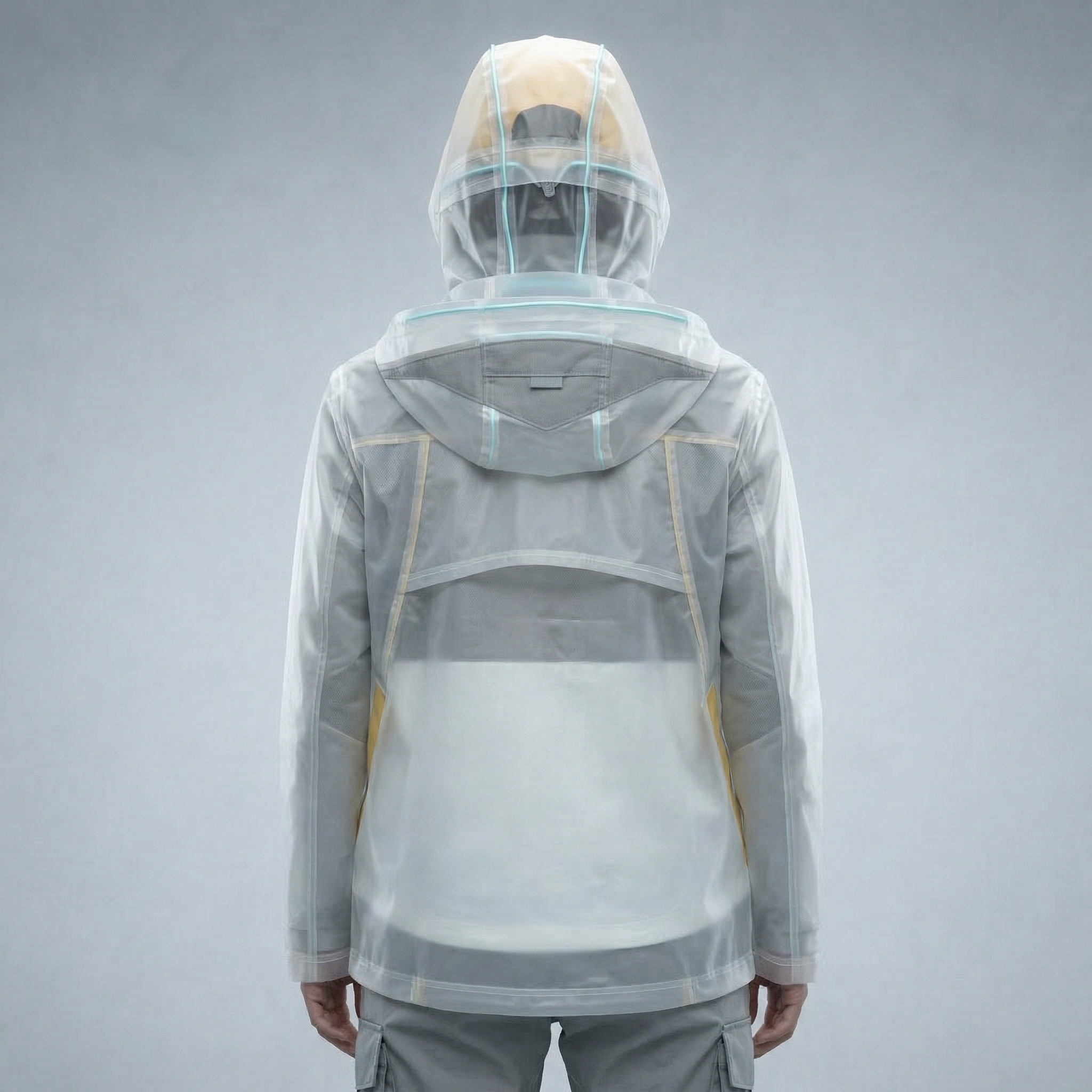 Translucent Shell Jacket-2
